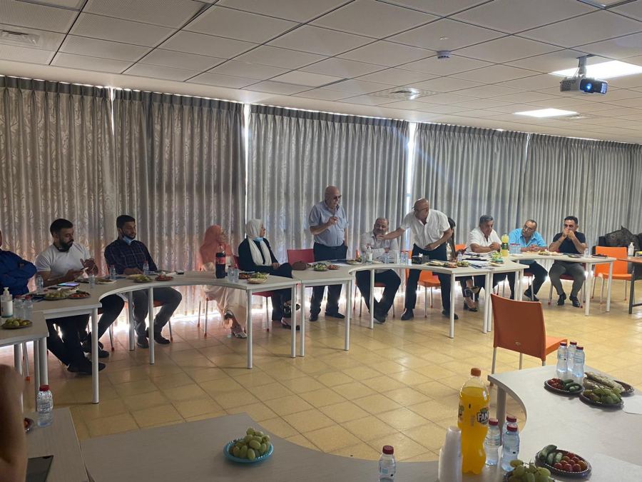 الموحدة بجلسة عمل مع مجلس عيلوط لبحث احتياجات وقضايا البلدة